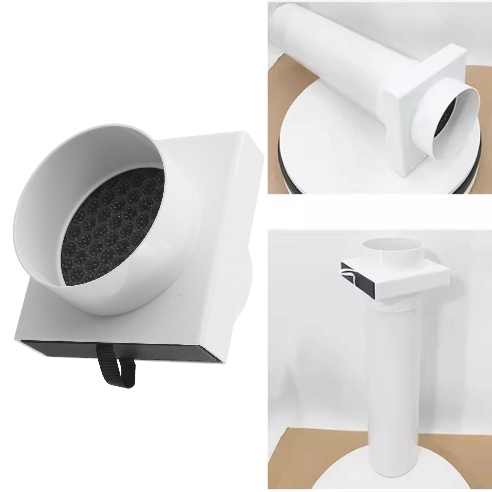 Home Improvement Retail - Kanaalluchtfilter Hoogefficiënt HEPA-kanaalluchtfilter voor PVC- en