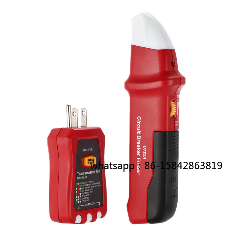 Circuit Breaker Finder - UT25A Automatische stroomonderbrekerzoeker, automatische stopcontacttester, diagnostisch