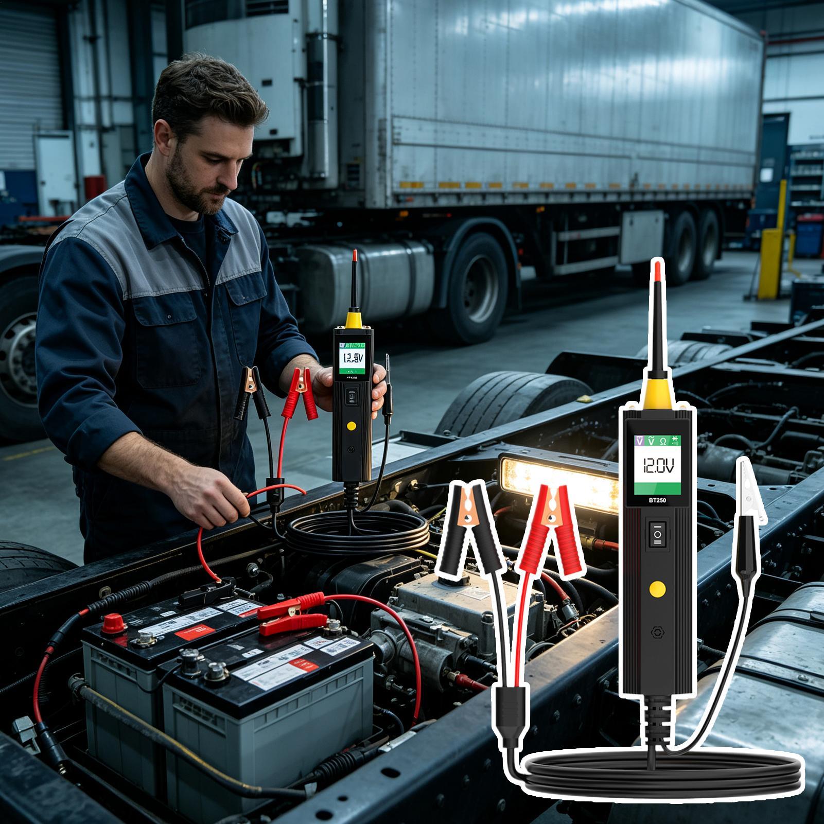 Circuit Breaker Finder - Stroomcircuitsondertester met licht Contactloze LCD-displaycontrole Auto