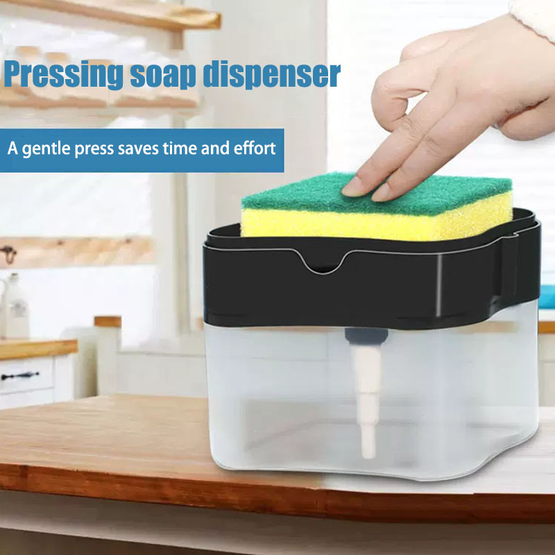 Home Improvement Retail - Vloeibare Zeepdispenser Aanrecht Sponspers Keukengerei Keukenaccessoires