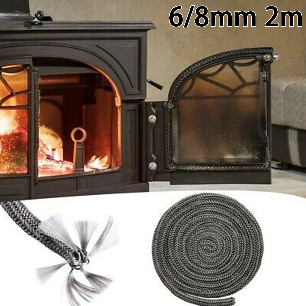 Home Improvement Retail - Zwart Kachel/Vuurtouw Houtkachel 6/8mm 2m Log