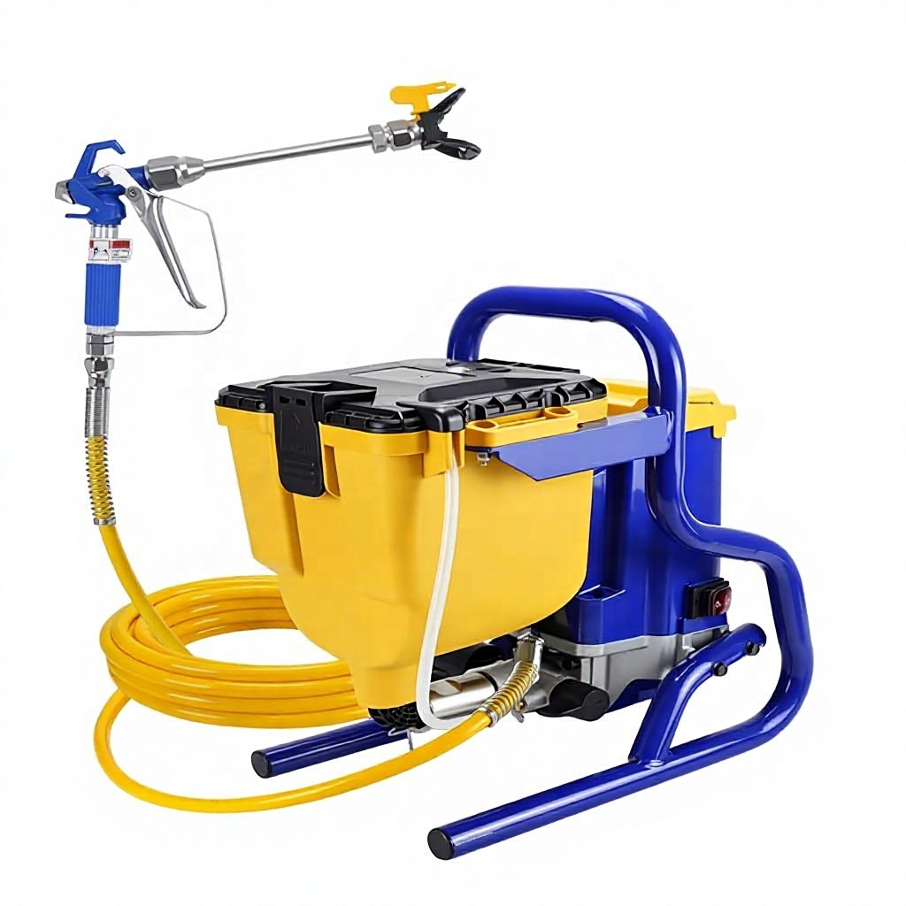 Home Improvement Fence - Draagbare Airless Verfspuitmachine 110V/220V Hoge Druk