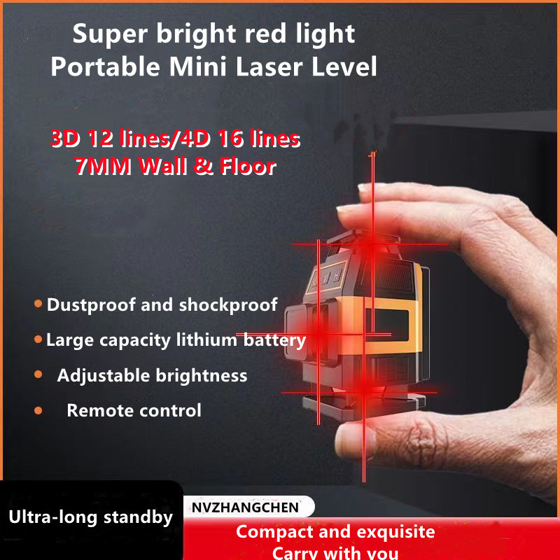 Mini-laserniveau Rode Lijnen 1 - Level Laser Line recensie en prijs