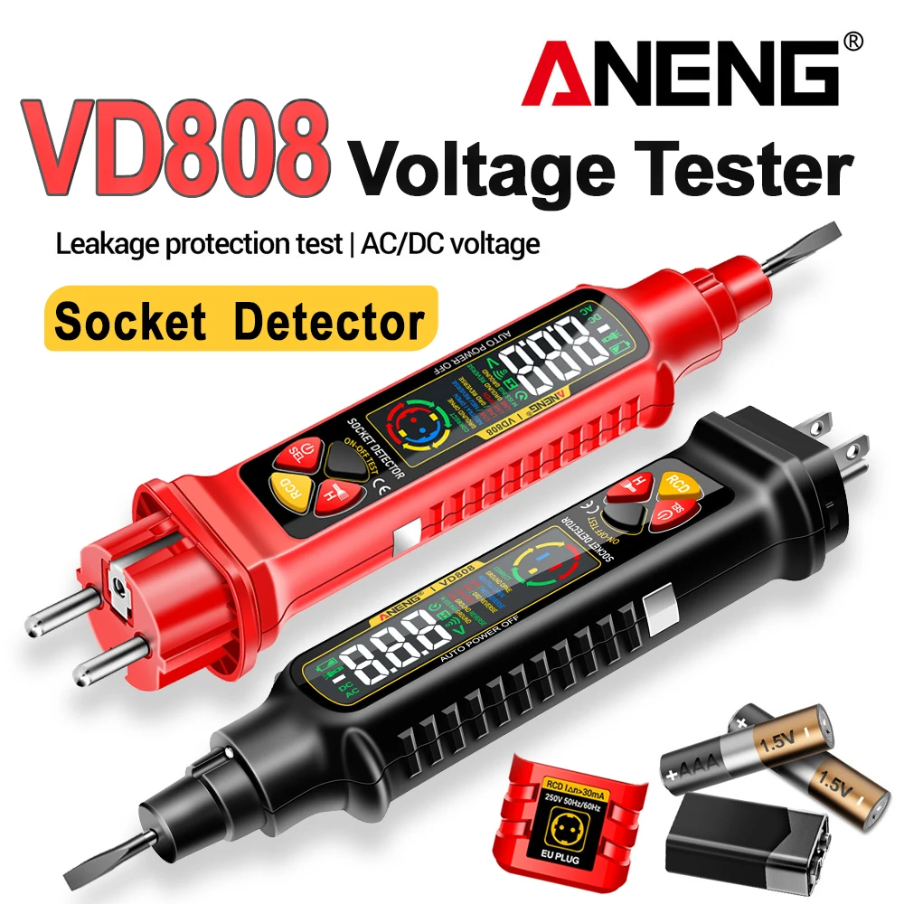 ANENG VD808 Digitale stopconta - Circuit Breaker Finder recensie en prijs