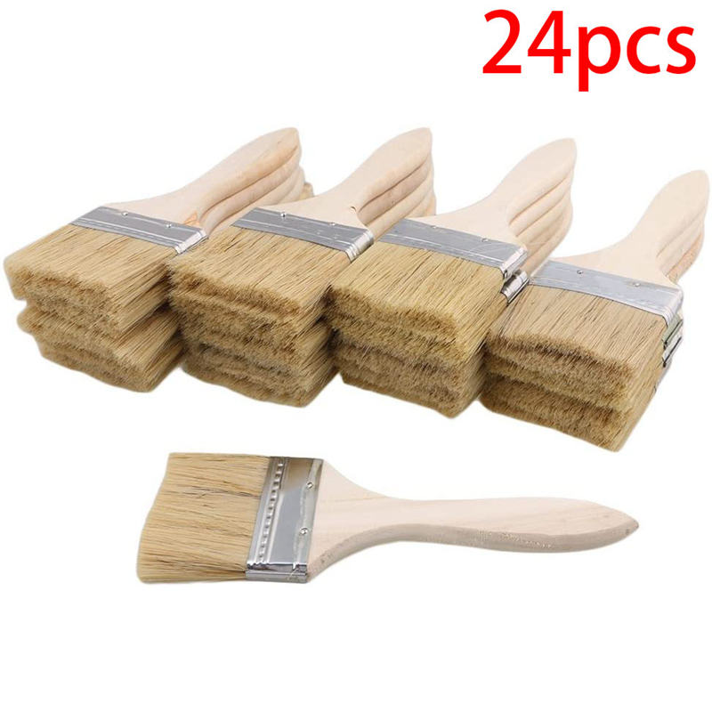 24 stuks penselen 70 mm chipve - Wood Stain Brush recensie en prijs