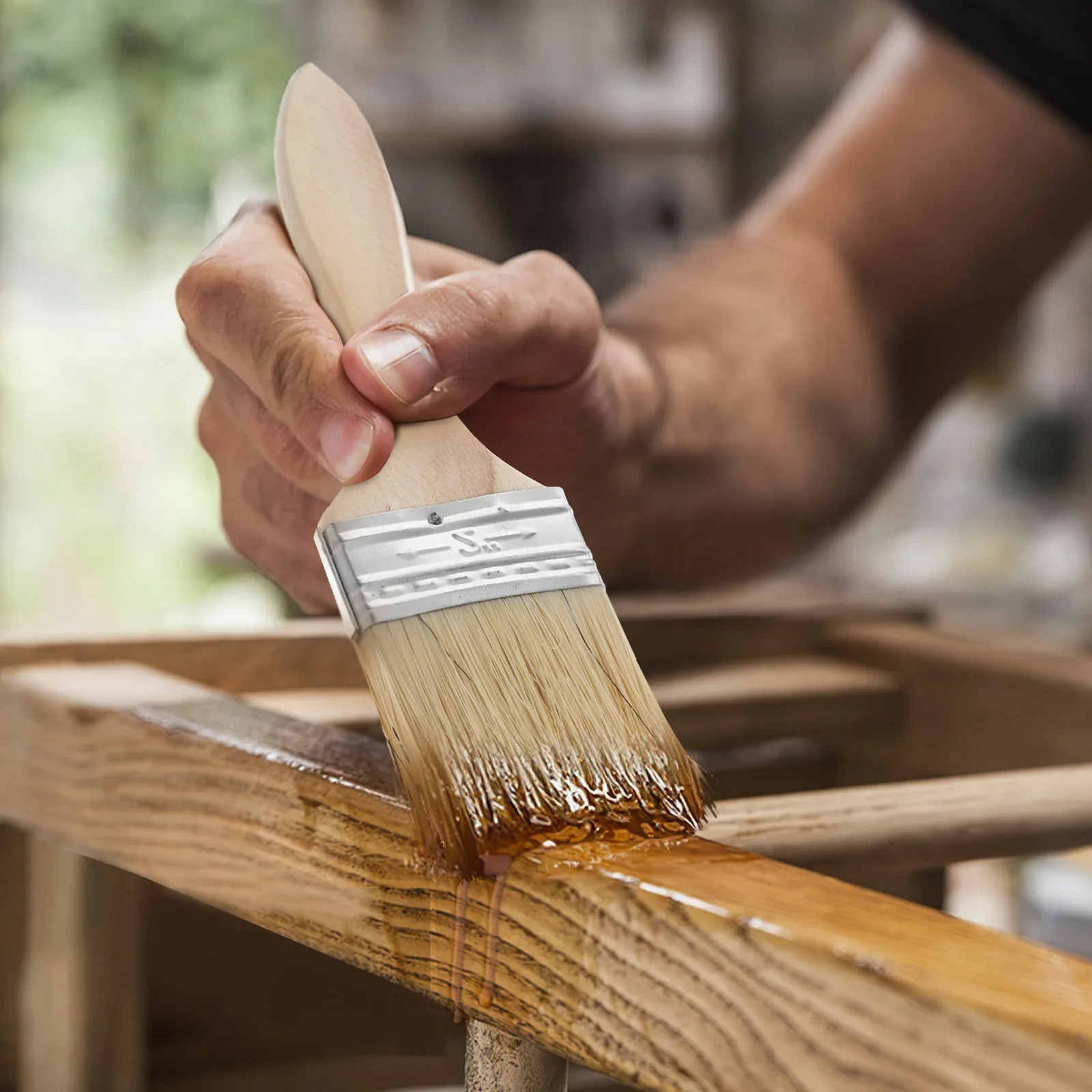 10-delige set verdikte houten  - Wood Stain Brush recensie en prijs