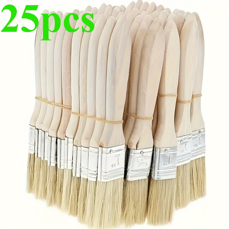 25 stuks 1 inch penselen set m - Wood Stain Brush recensie en prijs
