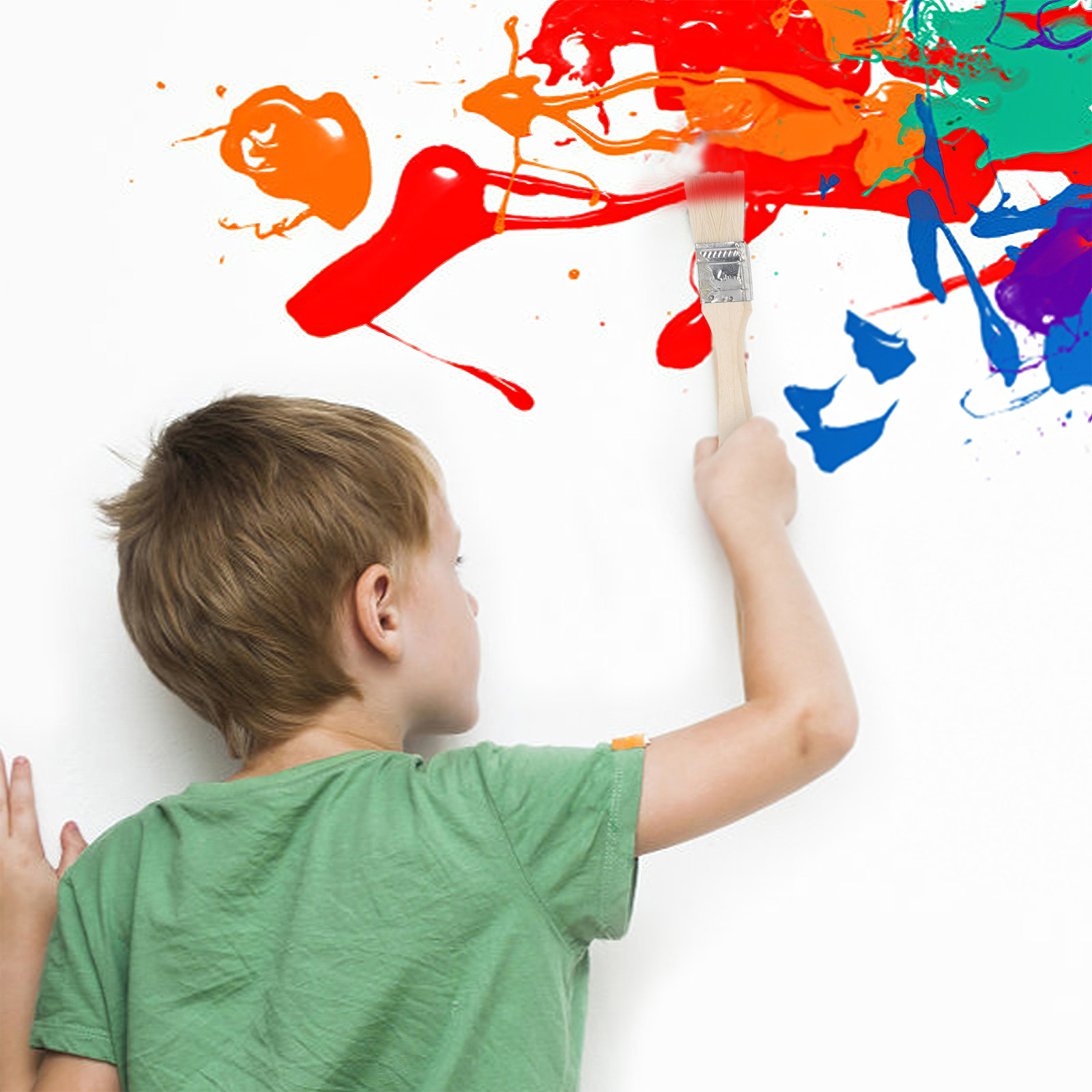 8-delige wolborstelset met hou - Wood Stain Brush recensie en prijs