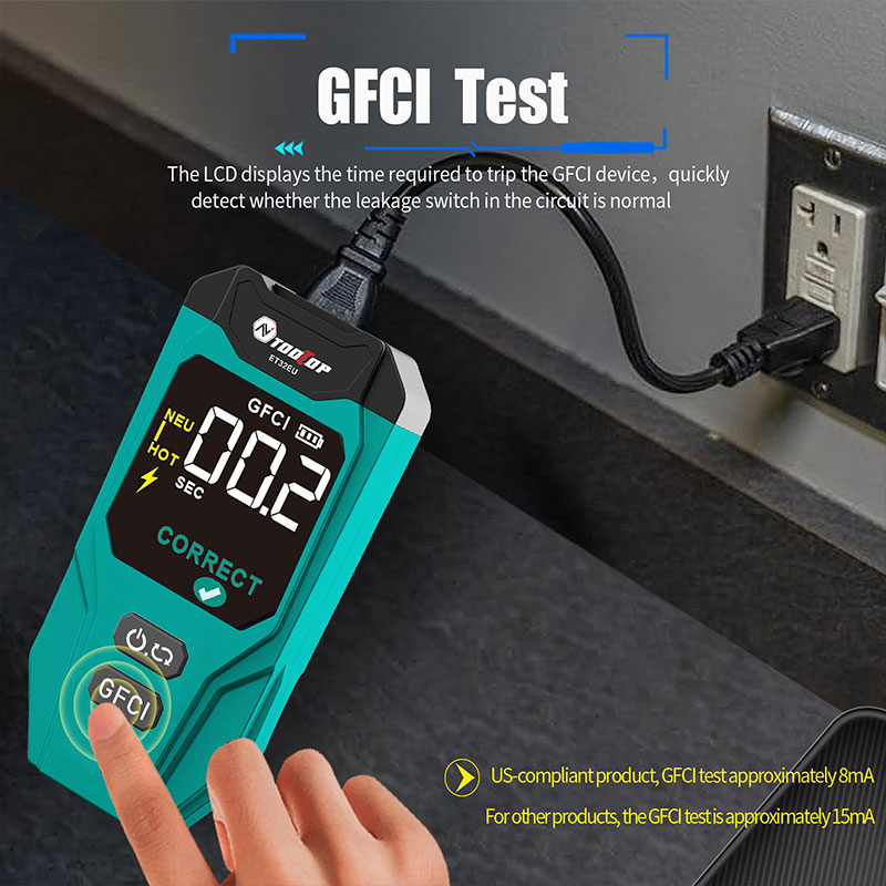 TOOLTOP ET32 Digitale stroomon - Circuit Breaker Finder recensie en prijs